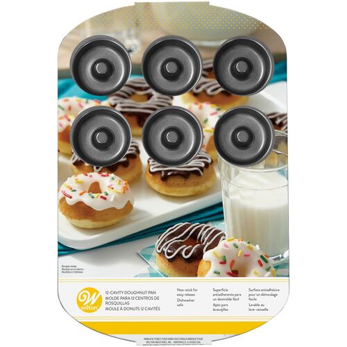 MOLDE 12 DONUTS MEDIANOS WILTON