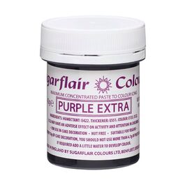 COLORANTE EN PASTA EXTRA PRPURA 42 GR. SUGARFLAIR