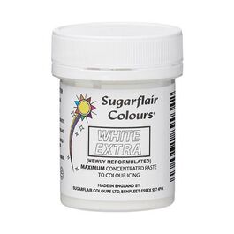 COLORANTE EN PASTA EXTRA BLANCO 42 GR. SUGARFLAIR