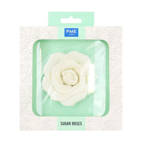 ROSA AZÚCAR BLANCA 90 MM. PME