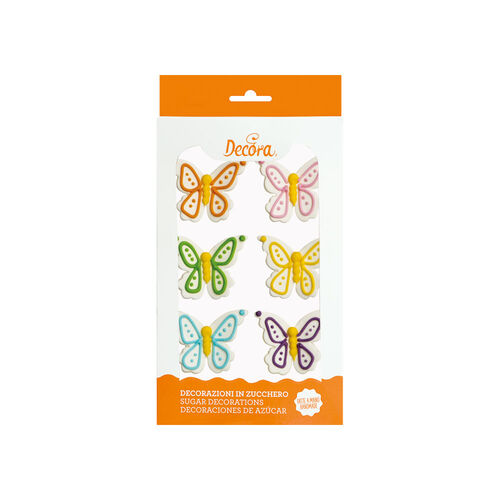 DECORACIÓN AZÚCAR MARIPOSAS DECORA