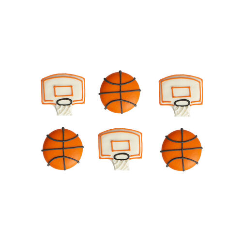 DECORACIONES AZÚCAR BASKET 6 UDS. DECORA