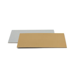 BASE ORO/PLATA RECTANGULAR - 25X35 CM. DECORA