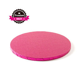 BASE FUCSIA 12 MM REDONDA - 30 CM.