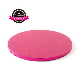 BASE FUCSIA 12 MM REDONDA - 35 CM.