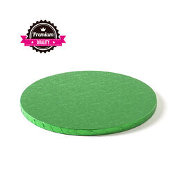 BASE VERDE 12 MM REDONDA - 30 CM.