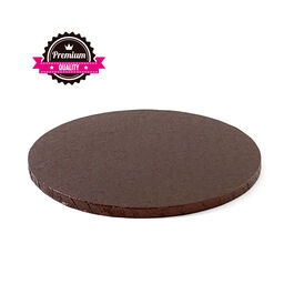 BASE MARRÓN 12 MM REDONDA - 30 CM. DECORA