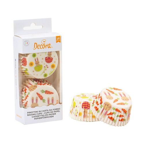CÁPSULAS CONEJITO DE PASCUA 36 UDS. DECORA