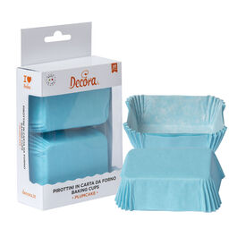 CÁPSULAS PLUMCAKE AZULES - 36 UDS. DECORA