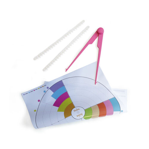 KIT COMPÁS CON GUÍAS DECORA
