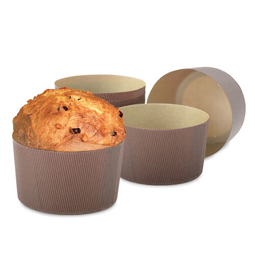 MOLDE PAPEL PANETTONE 750 GR. - 5 UDS. DECORA