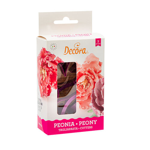 KIT 7 CORTADORES PEONIA DECORA