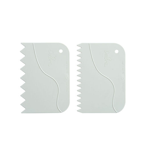 SET 2 ESPÁTULAS DENTADAS DECORA