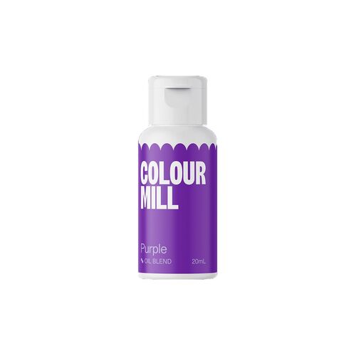 COLORANTE LIPOSOLUBLE GEL PRPURA 20 ML. COLOUR MILL