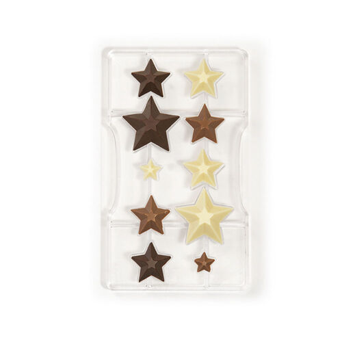 MOLDE CHOCO ESTRELLA DECORA