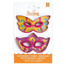 SET 2 CORTADORES MÁSCARA DECORA