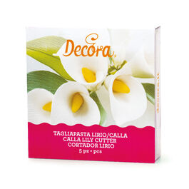 KIT 5 CORTADORES LIRIO DECORA