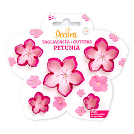 KIT 5 CORTADORES PETUNIA DECORA