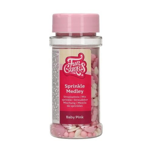 SPRINKLE MEDLEY BABY ROSA 50 GR. FUNCAKES