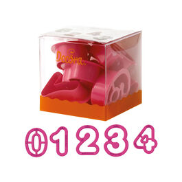 SET CORTADORES NÚMEROS 5 CM. DECORA