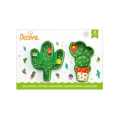 SET CORTADORES CACTUS DECORA