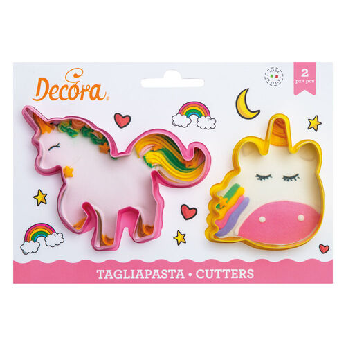 SET CORTADORES UNICORNIOS DECORA