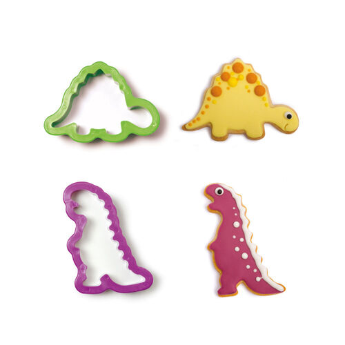 SET 2 CORTADORES JURASSIC DECORA