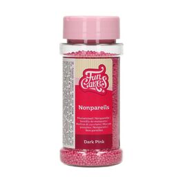 NONPAREILS ROSA OSCURO 80 GR. FUNCAKES