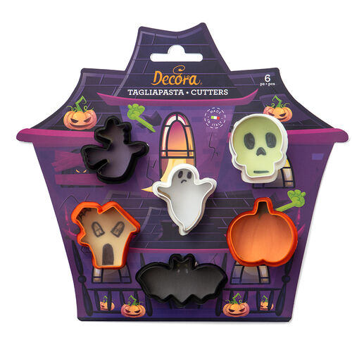 SET 6 CORTADORES HALLOWEEN DECORA