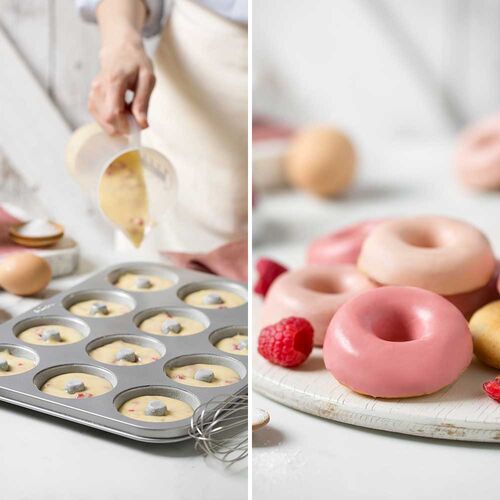 MOLDE 12 DONUTS Ø 7 CM. DECORA