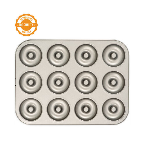 MOLDE 12 DONUTS Ø 7 CM. DECORA