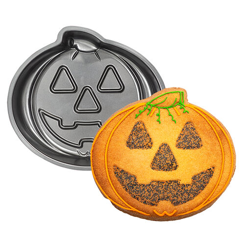 MOLDE ALUMINIO CALABAZA HALLOWEEN  30 X H 5 CM DECORA