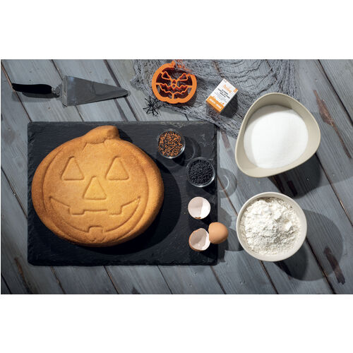 MOLDE ALUMINIO CALABAZA HALLOWEEN Ø 30 X H 5 CM DECORA