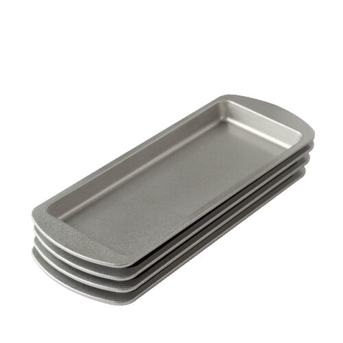 SET 4 MOLDES REGTANGULARES 25,5 X 10,5 CM. H2 DECORA