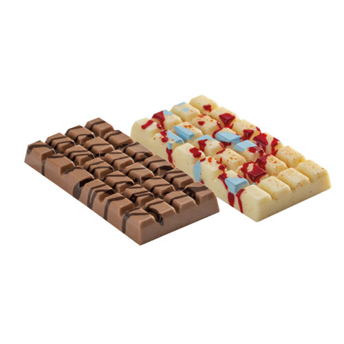 MOLDE CHOCOLATE TABLETA CLÁSICA DECORA