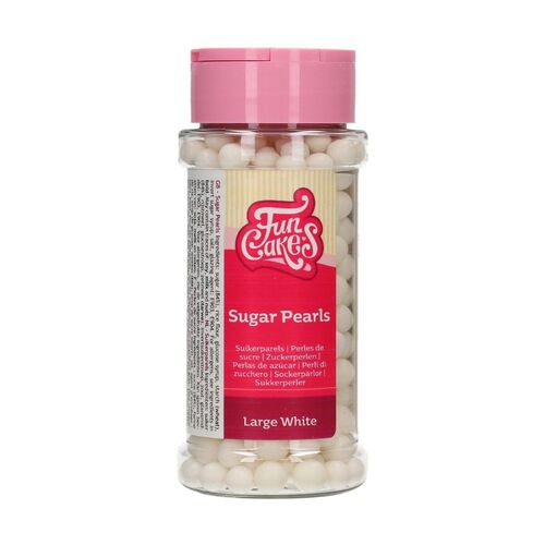 PERLAS AZÚCAR GRANDES BLANCAS 70 GR. FUNCAKES