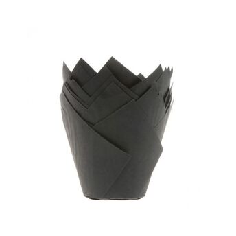 CÁPSULAS MUFFINS NEGRO 36 UDS. HOUSE OF MARIE
