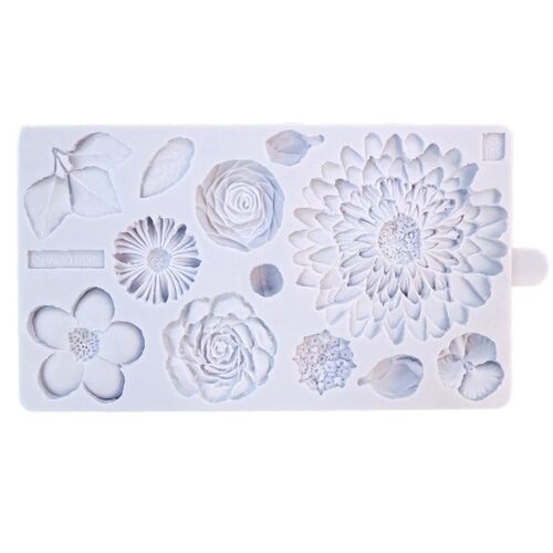 MOLDE SILICONA BUTTERCREAM FLOWERS KAREN DAVIS