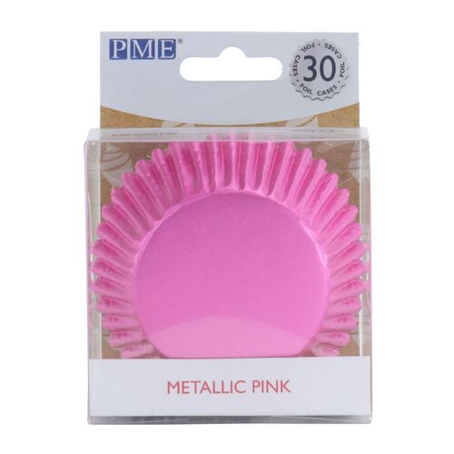 CÁPSULAS METALIZADAS ROSA 30 UDS. PME
