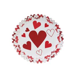 CÁPSULAS CORAZONES ALUMINIO 30 UDS. PME