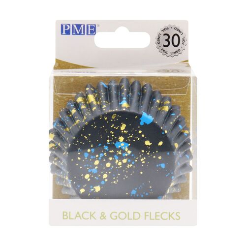 CÁPSULAS BLACK & GOLD FLECKS ALUMINIO 30 UDS. PME