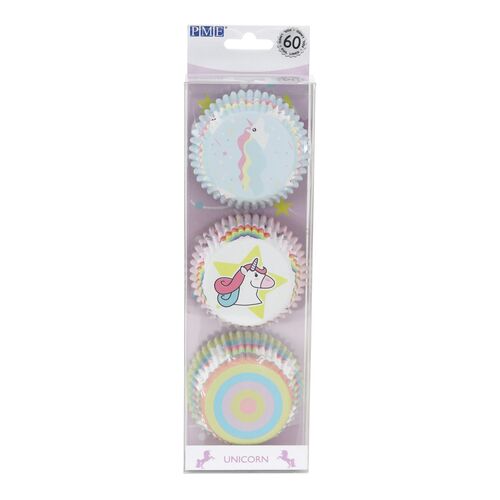CÁPSULAS UNICORNIO ALUMINIO 60 UDS. PME