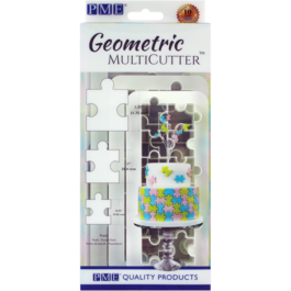 SET 3 CORTADORES GEOMÉTRICOS PUZZLE PME