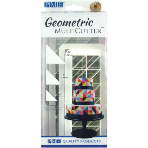 SET 3 CORTADORES GEOMÉTRICOS RIGHT ANGLED PME