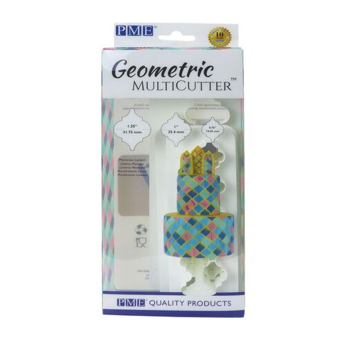 SET 3 CORTADORES GEOMÉTRICOS ÁRABES PME