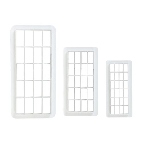 SET 3 CORTADORES GEOMÉTRICOS BRICK PME