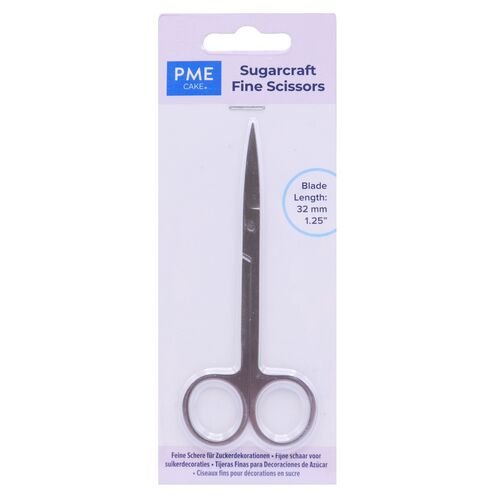 TIJERAS FINAS DECORACIONES AZÚCAR PME