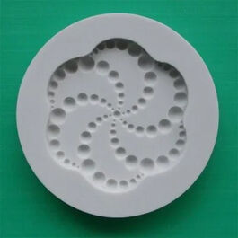 MOLDE SILICONA DECORACIÓN CUPCAKE ESPIRA