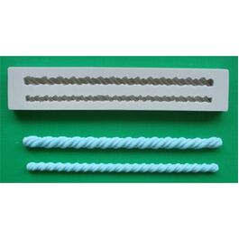 MOLDE SILICONA CORDÓN ESPIRAL