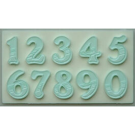 MOLDE SILICONA NÚMEROS 18 MM